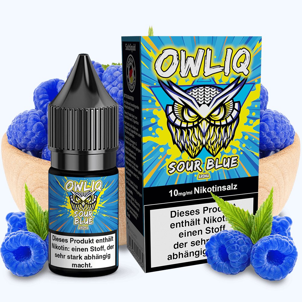 OWLIQ Nikotinsalz Sour Blue 10ml Liquid