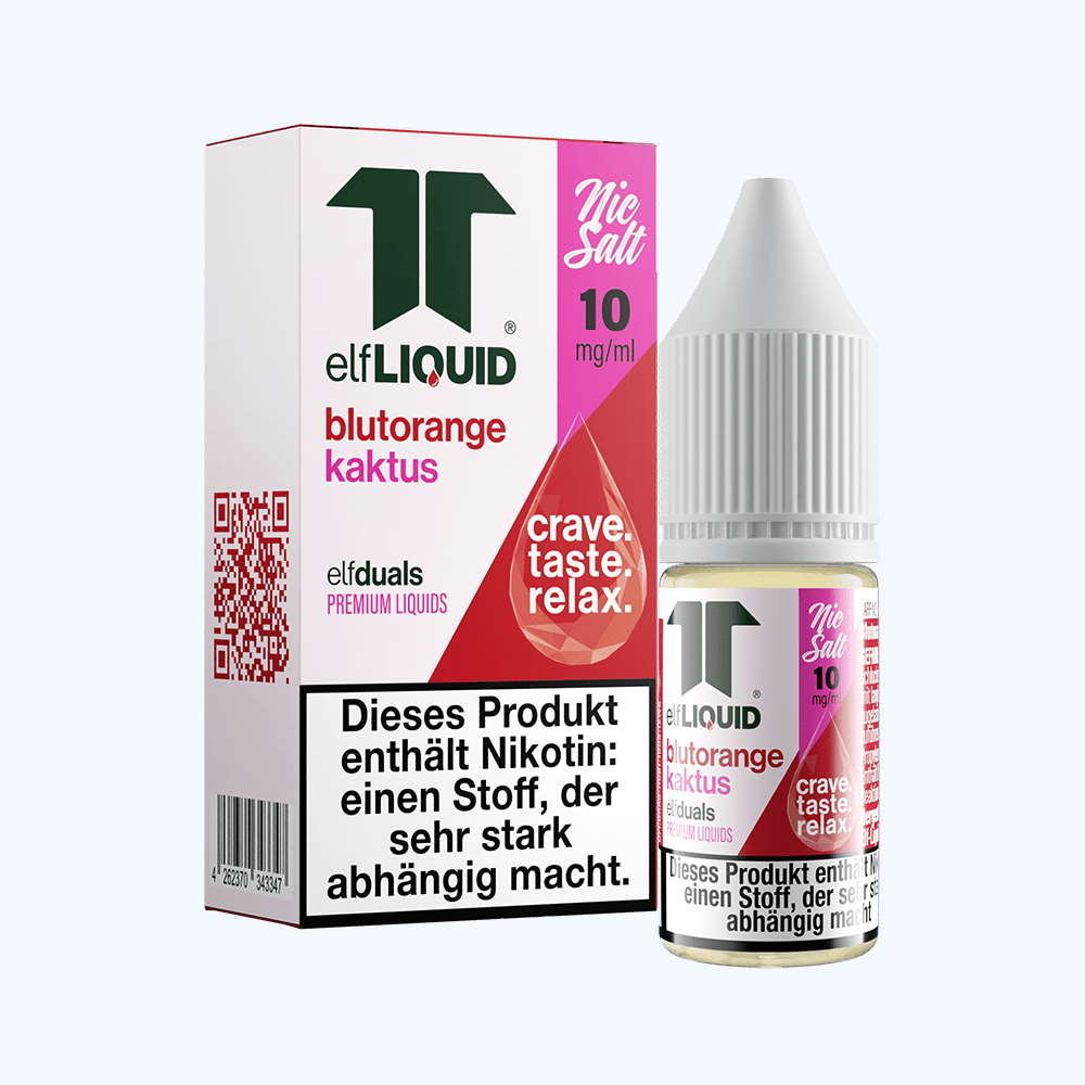 Elf-Liquid - Blutorange Kaktus - Nikotinsalz Liquid