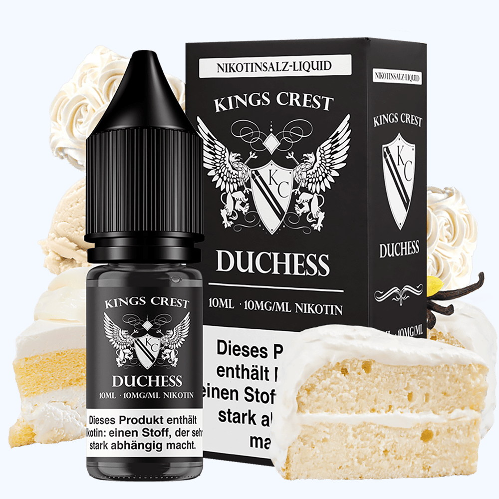 Kings Crest Nikotinsalz - Duchess - 10ml Liquid 