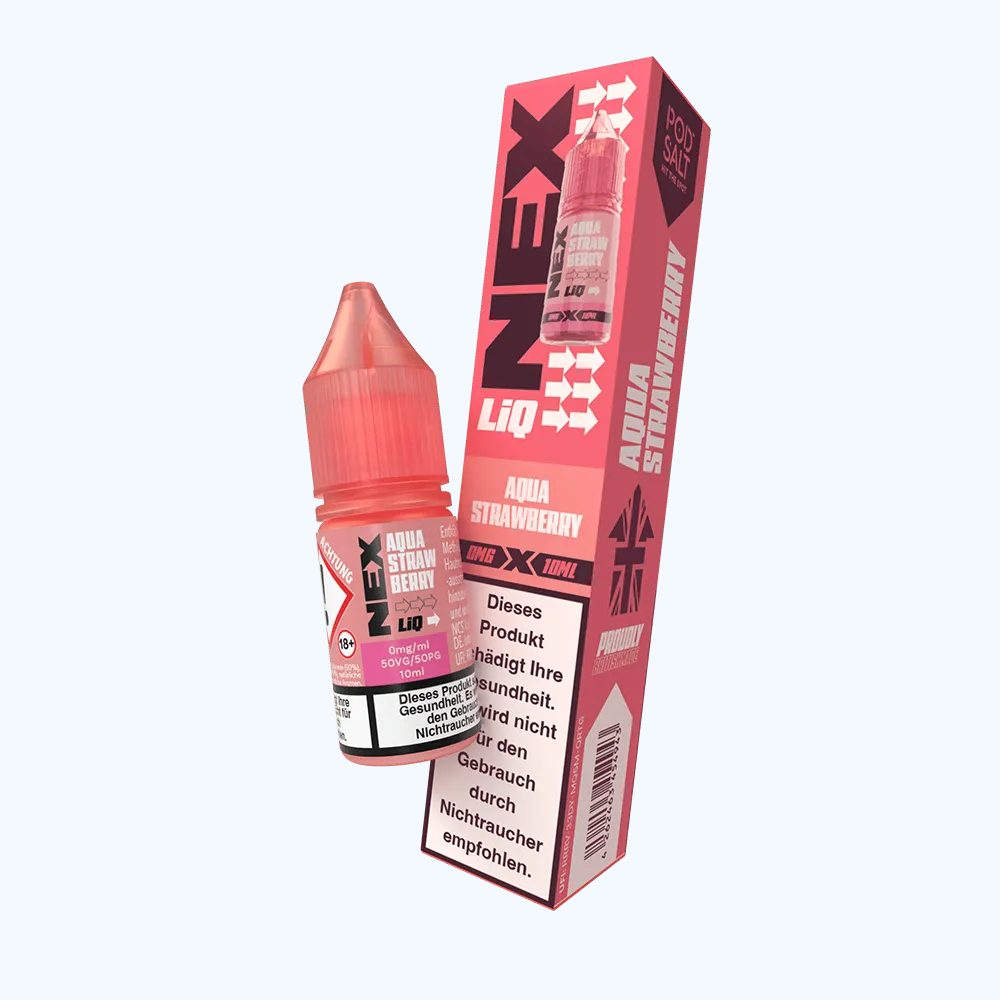 Liquid Aqua Strawberry - Nex Liq Nikotinsalz