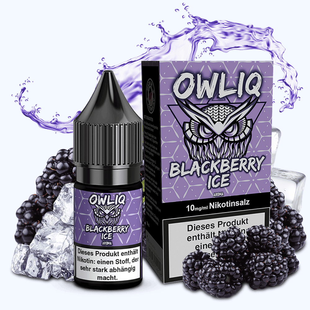 Liquid Blackberry Ice - OWLIQ Nikotinsalz