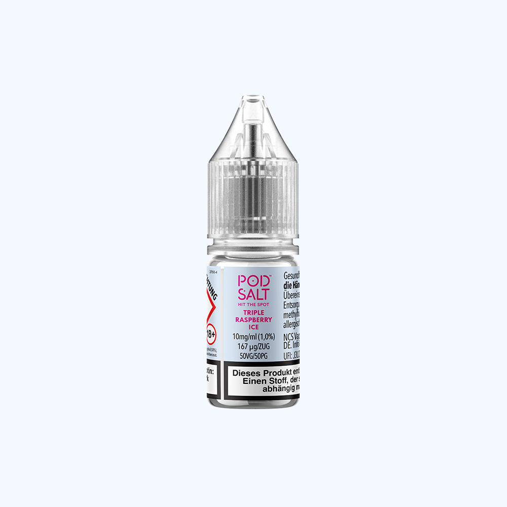 Liquid Triple Raspberry Ice - Pod Salt Xtra Nikotinsalz