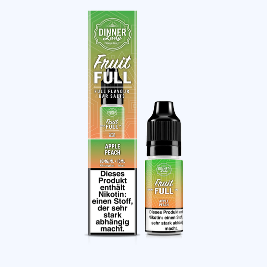 Liquid Apple Peach - Dinner Lady Fruit Full Nikotinsalz