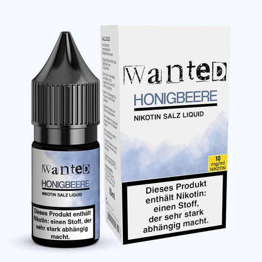 Wanted Overdosed Honigbeere Nikotinsalz-Liquid 10 ml