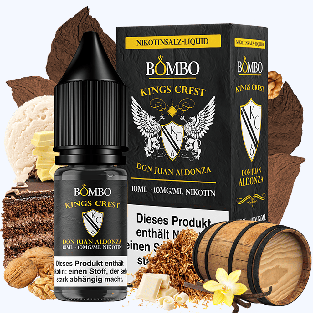 Kings Crest Nikotinsalz - Don Juan Aldonza - 10ml Liquid 