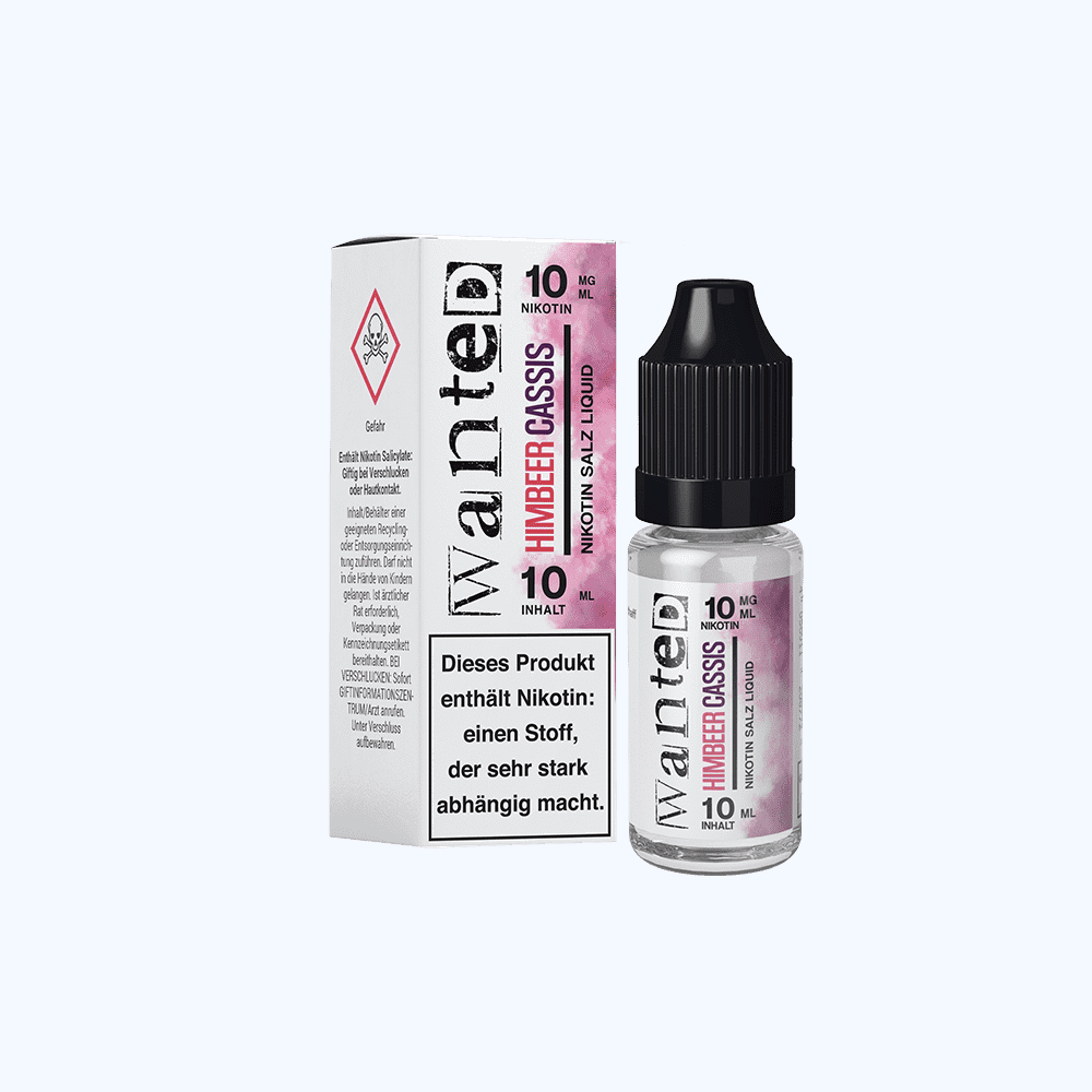 Liquid Himbeer Cassis - Wanted Overdosed Nikotinsalz