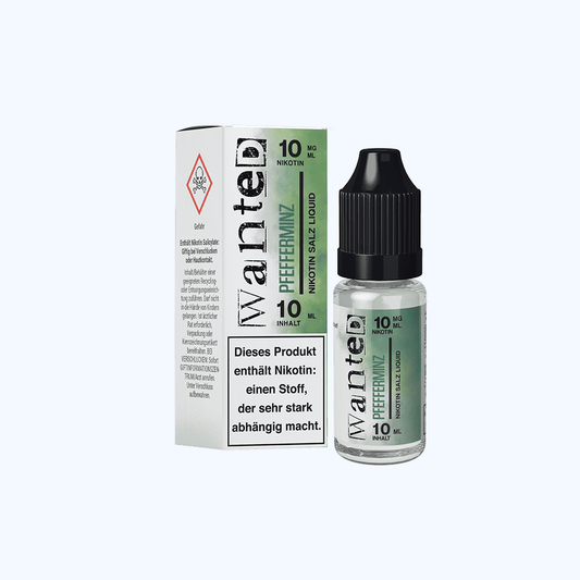 Liquid Pfefferminz - Wanted Overdosed Nikotinsalz