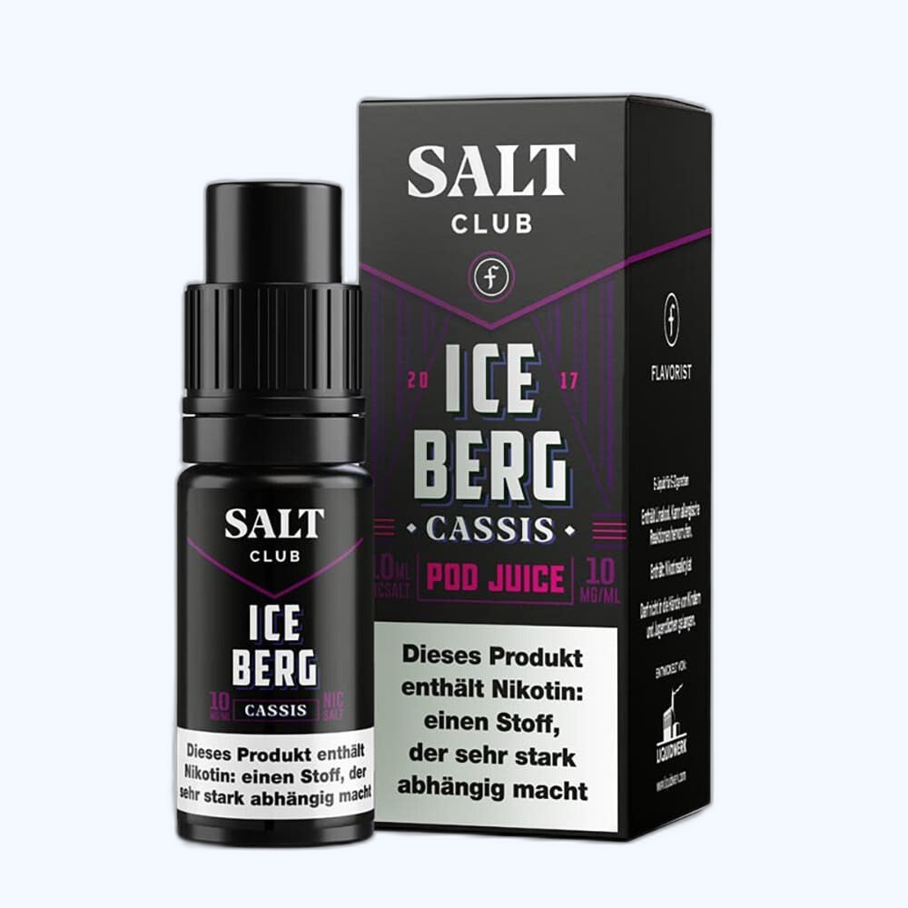 Liquid Iceberg Cassis - Flavorist Salt Club Nikotinsalz