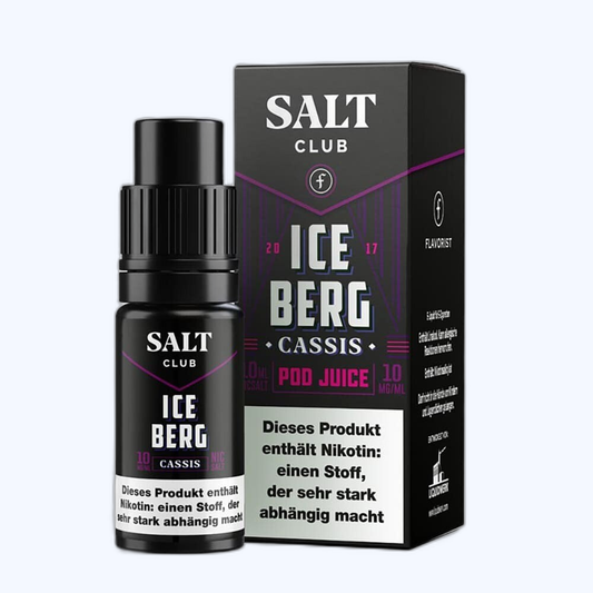 Liquid Iceberg Cassis - Flavorist Salt Club Nikotinsalz