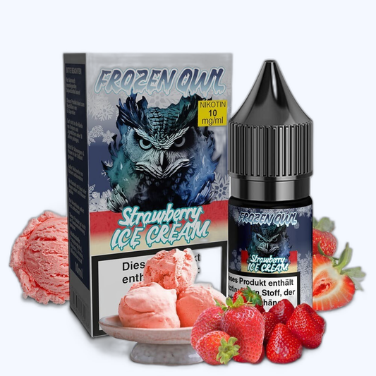 Liquid Strawberry Ice Cream - Frozen OWL Nikotinsalz