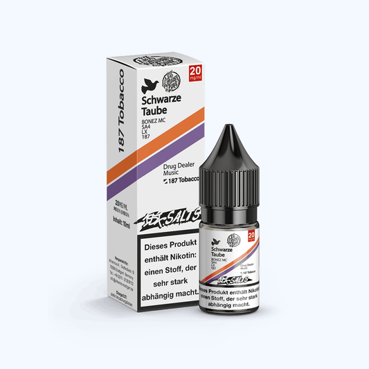 187 Strassenbande Nikotinsalz Schwarze Taube 10ml