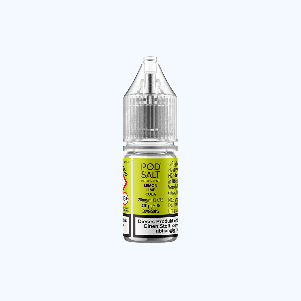Liquid Lemon Lime Cola - Pod Salt Xtra Nikotinsalz