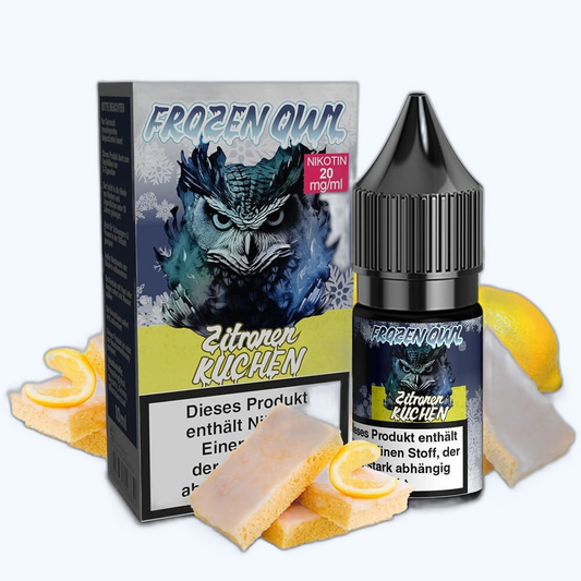 Liquid Zitronenkuchen - Frozen OWL Nikotinsalz