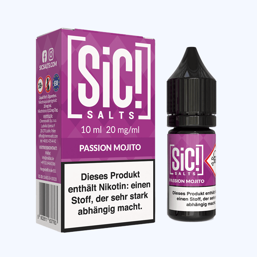 SIC Nikotinsalz Liquid - Passion Mojito - 20mg