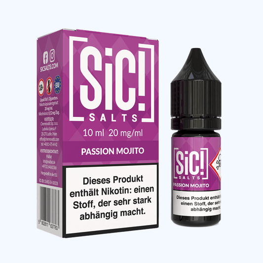 SIC Nikotinsalz Liquid - Passion Mojito - 20mg