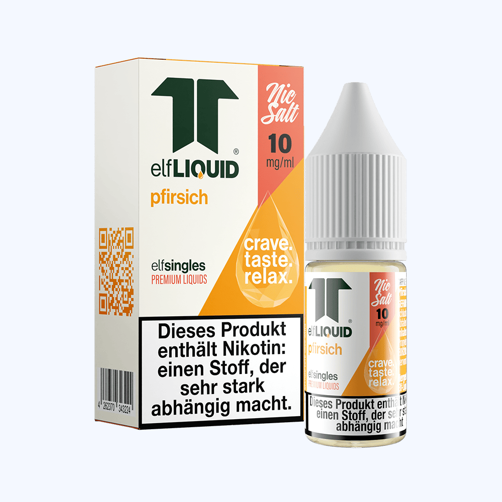 Elf-Liquid - Pfirsich - Nikotinsalz Liquid
