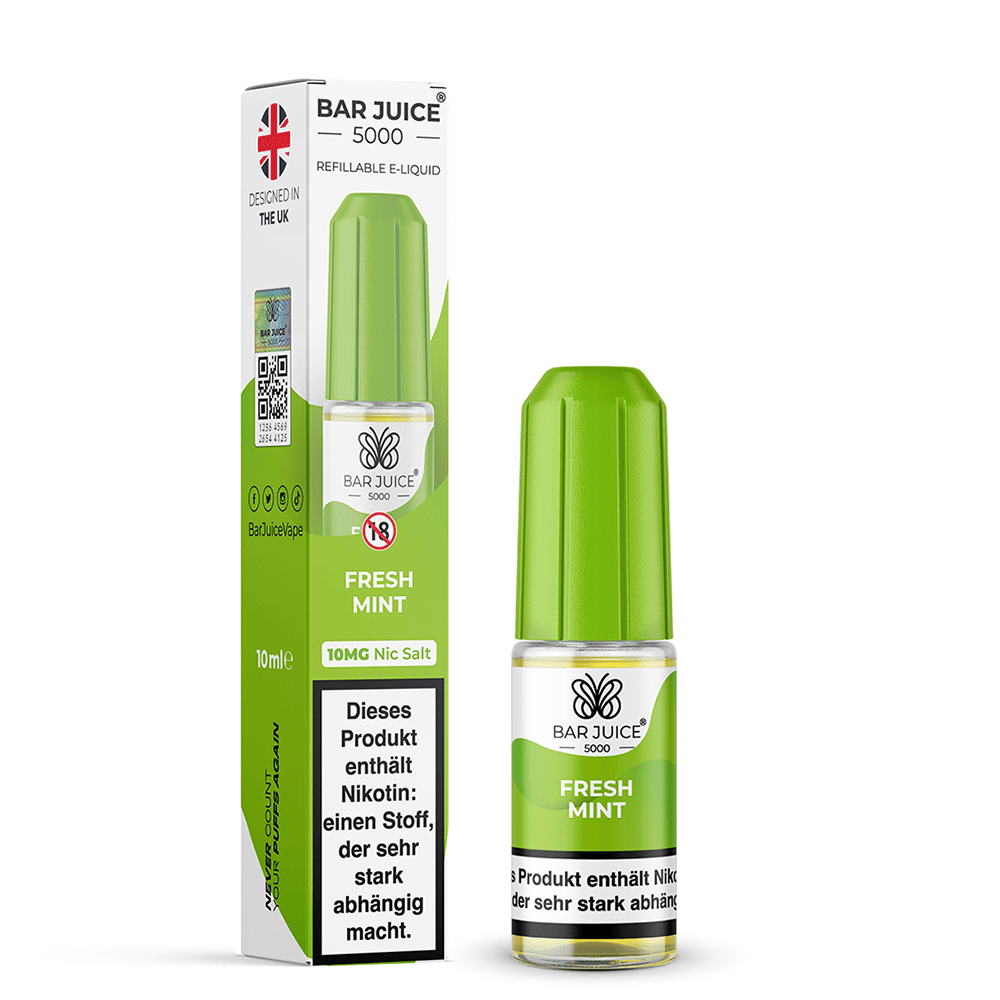 Bar Juice Nikotinsalz Fresh Mint Liquid