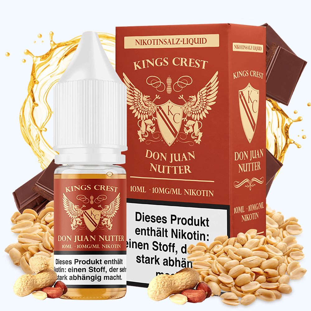 Kings Crest Nikotinsalz - Don Juan Nutter - 10ml Liquid 