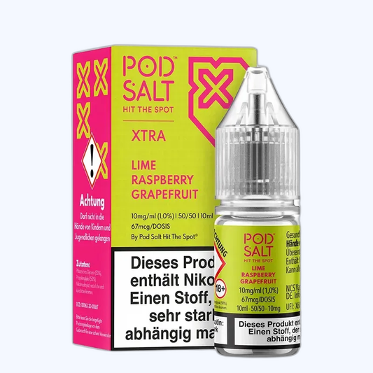 Liquid Lime Grapefruit Raspberry - Pod Salt Xtra Nikotinsalz