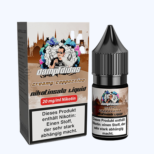 Liquid Creamy Cappuccino - Dampfdidas Nikotinsalz