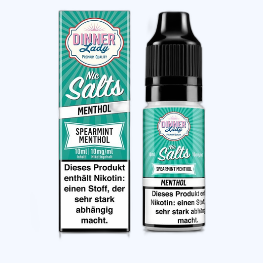 Liquid Spearmint Menthol - Dinner Lady Nikotinsalz