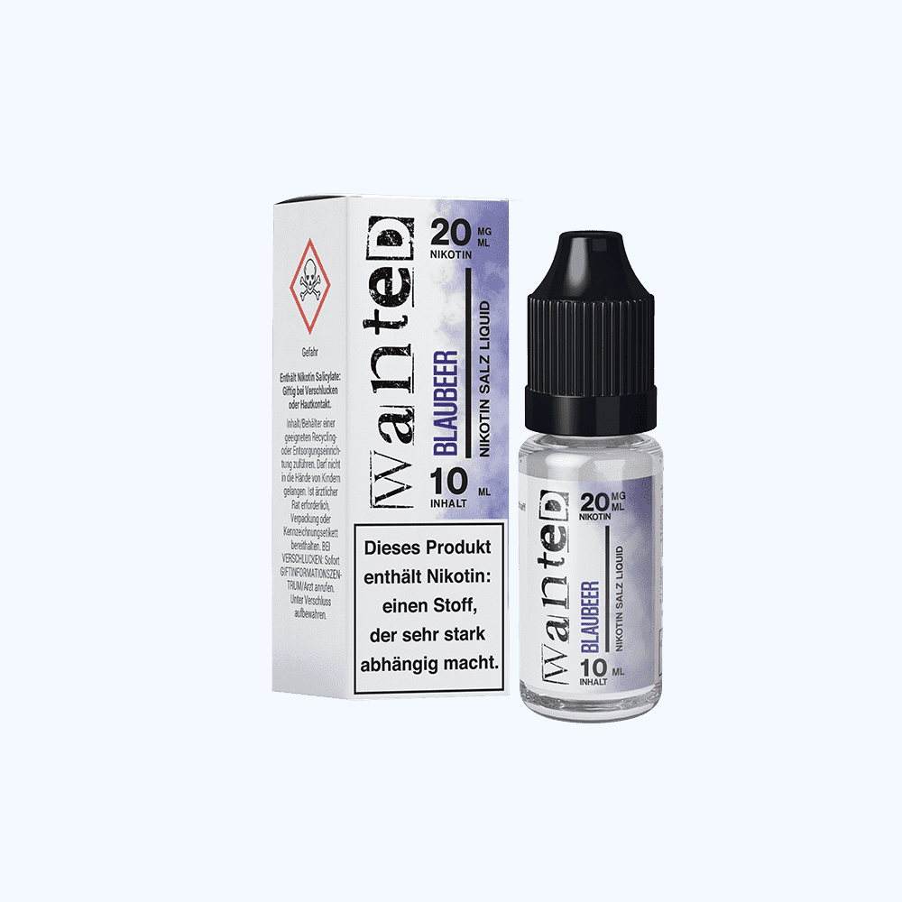 Liquid Blaubeer - Wanted Overdosed Nikotinsalz