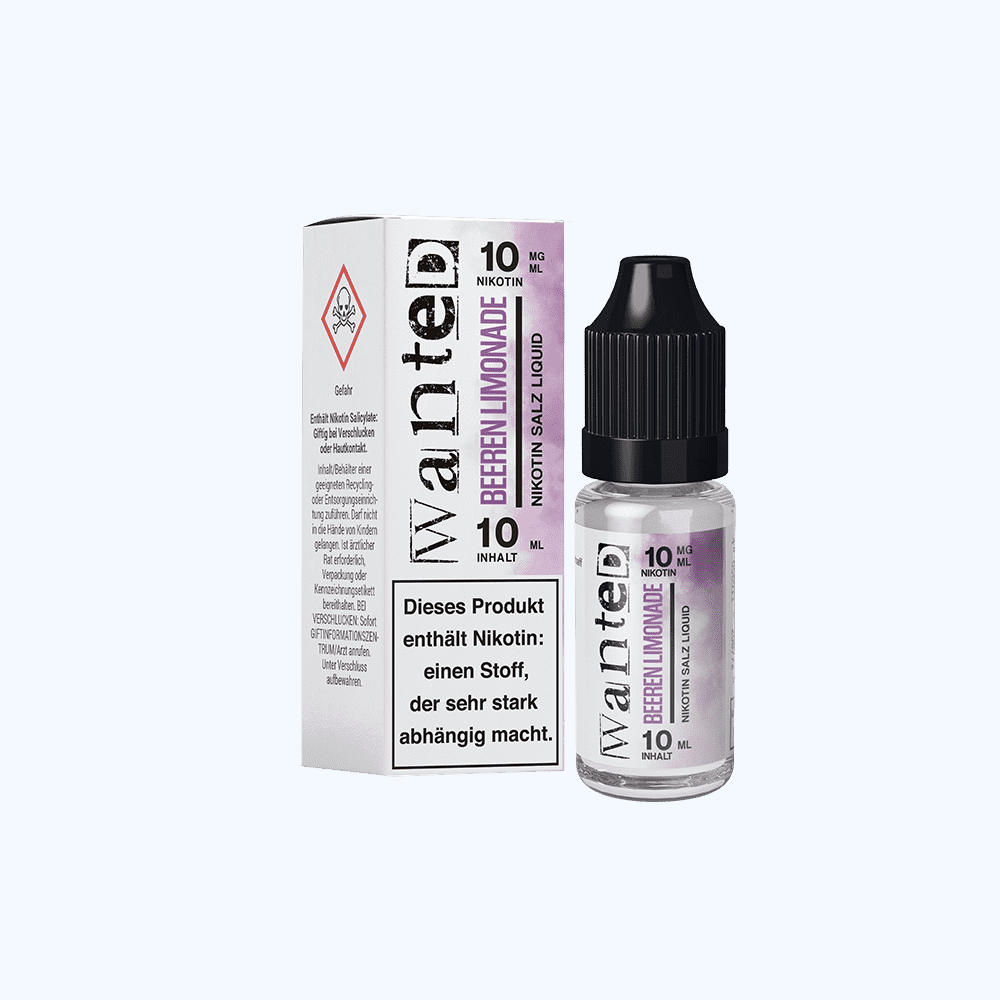 Liquid Beeren Limonade - Wanted Overdosed Nikotinsalz