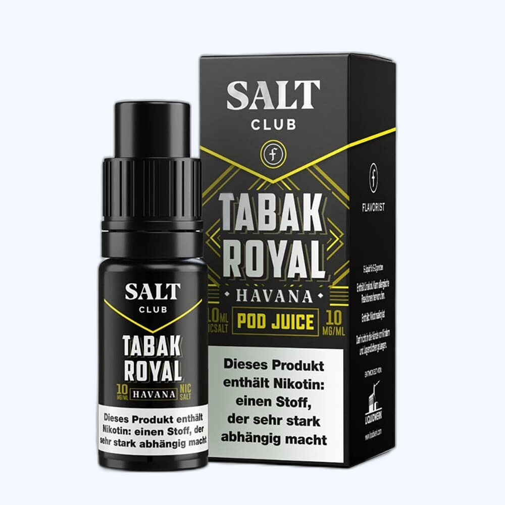 Liquid Tabak Royal Havana - Flavorist Salt Club Nikotinsalz