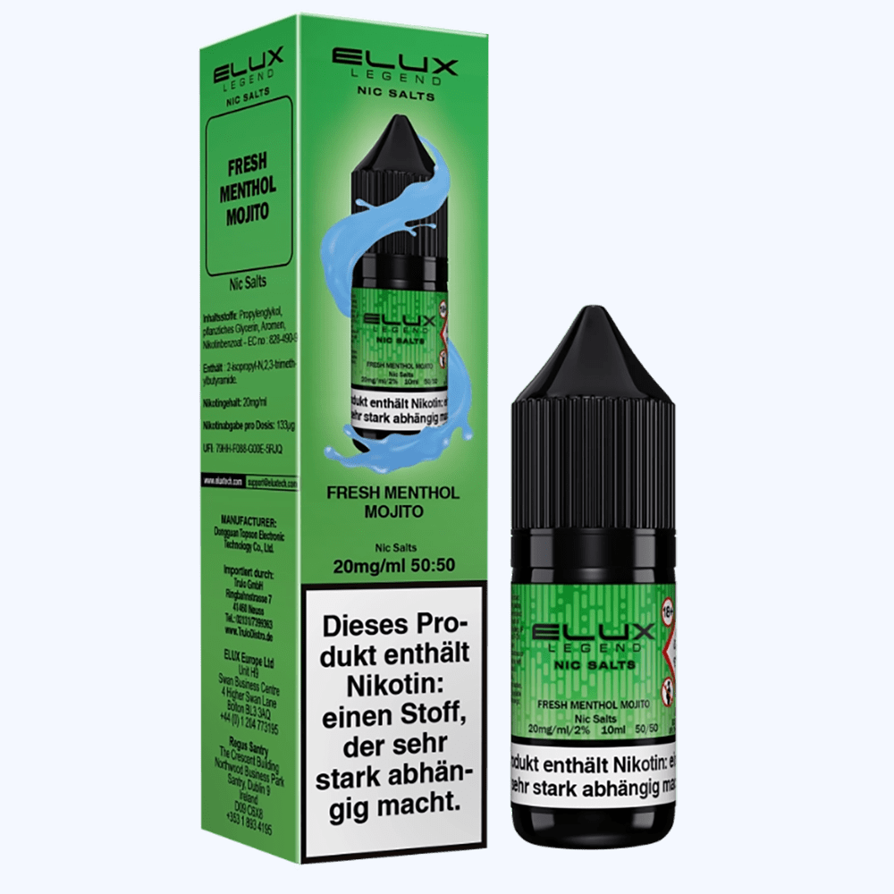 Liquid Fresh Menthol Mojito - Elux Nikotinsalz