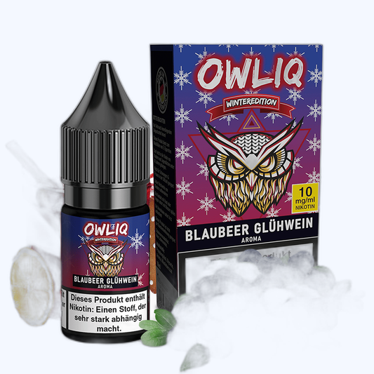 OWLIQ Nikotinsalz Weihnachtsedition - Blaubeer Glühwein