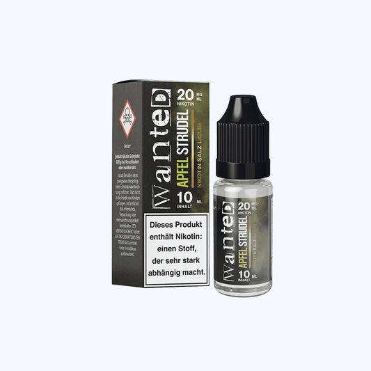 Liquid Apfelstrudel - Wanted Overdosed Nikotinsalz