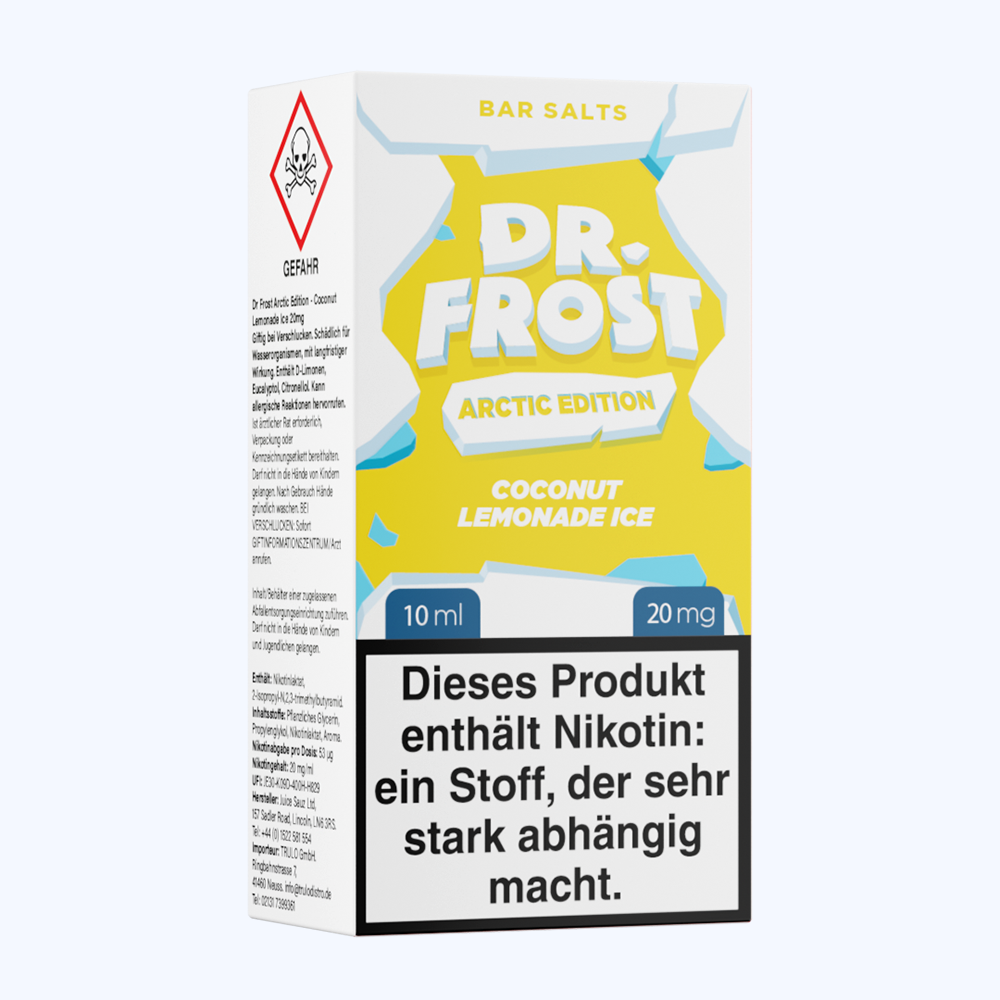 Liquid Coconut Lemonade Ice - Dr. Frost Nikotinsalz 20mg