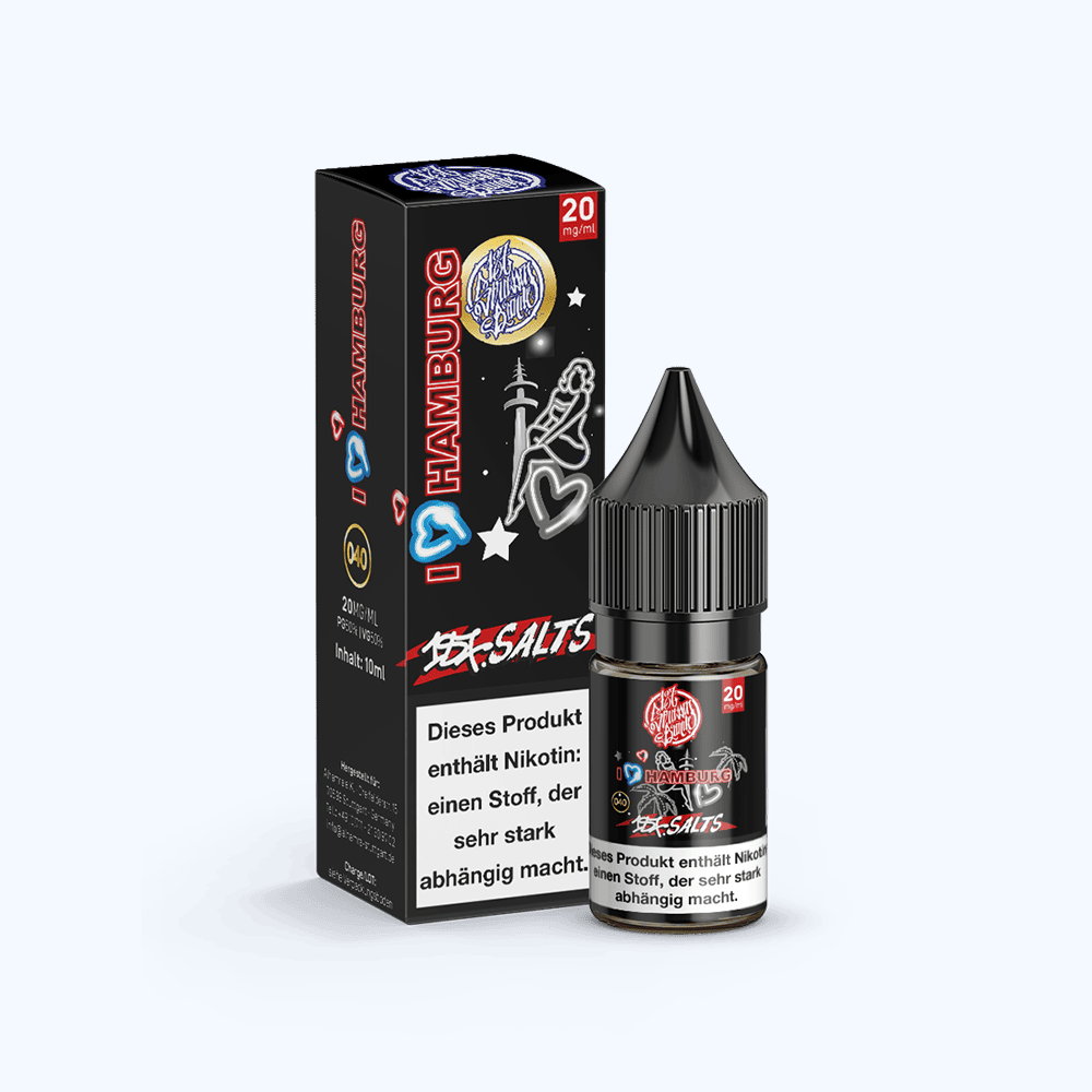 187 Strassenbande Nikotinsalz I Love Hamburg 10ml