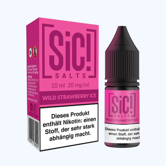 Liquid Wild Strawberry Ice SIC Nikotinsalz
