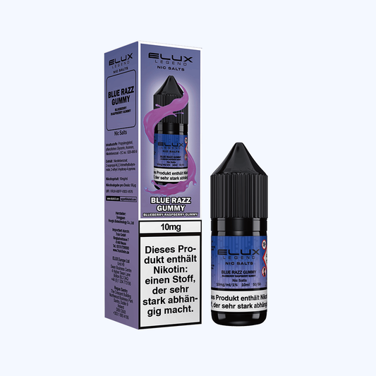 Elux Nikotinsalz Blue Razz Gummy Liquid