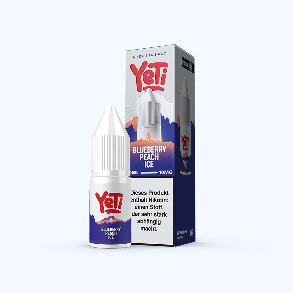 Liquid Blueberry Peach Ice - Yeti Summit Nikotinsalz