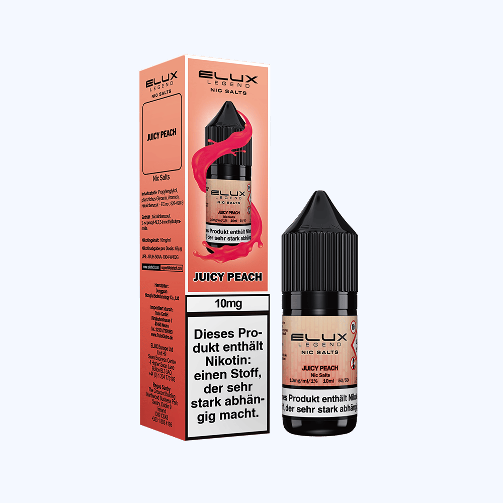 Elux Nikotinsalz Juicy Peach Liquid