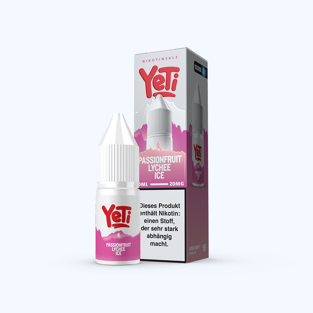 Liquid Passionfruit Lychee Ice - Yeti Summit Nikotinsalz