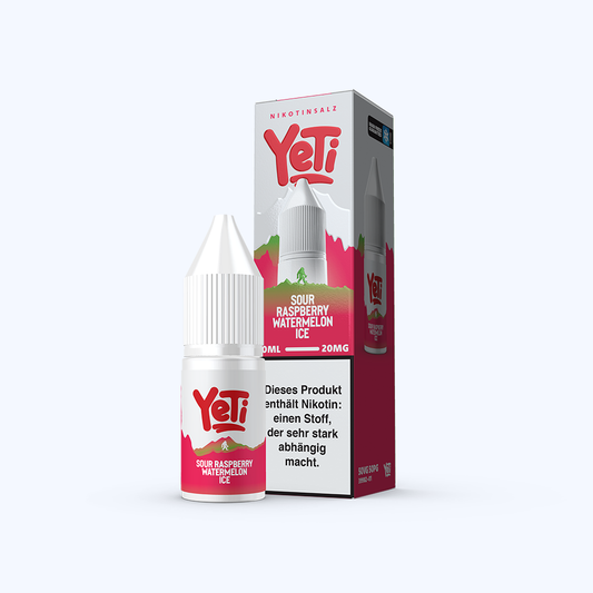 Liquid Sour Raspberry Watermelon Ice - Yeti Summit Nikotinsalz
