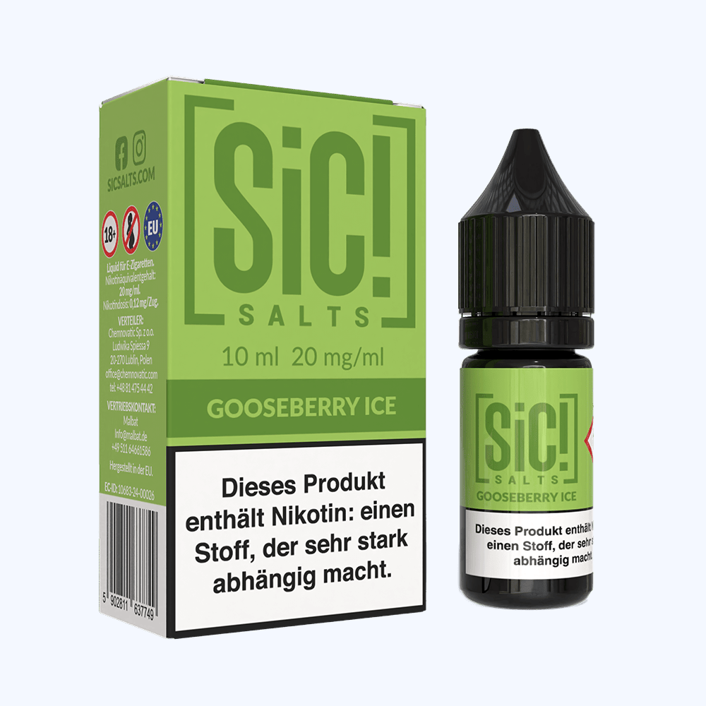 SIC Nikotinsalz Liquid  - Gooseberry Ice - 20mg