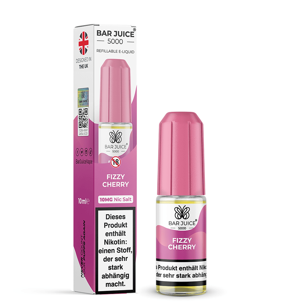 Bar Juice Nikotinsalz Fizzy Cherry Liquid