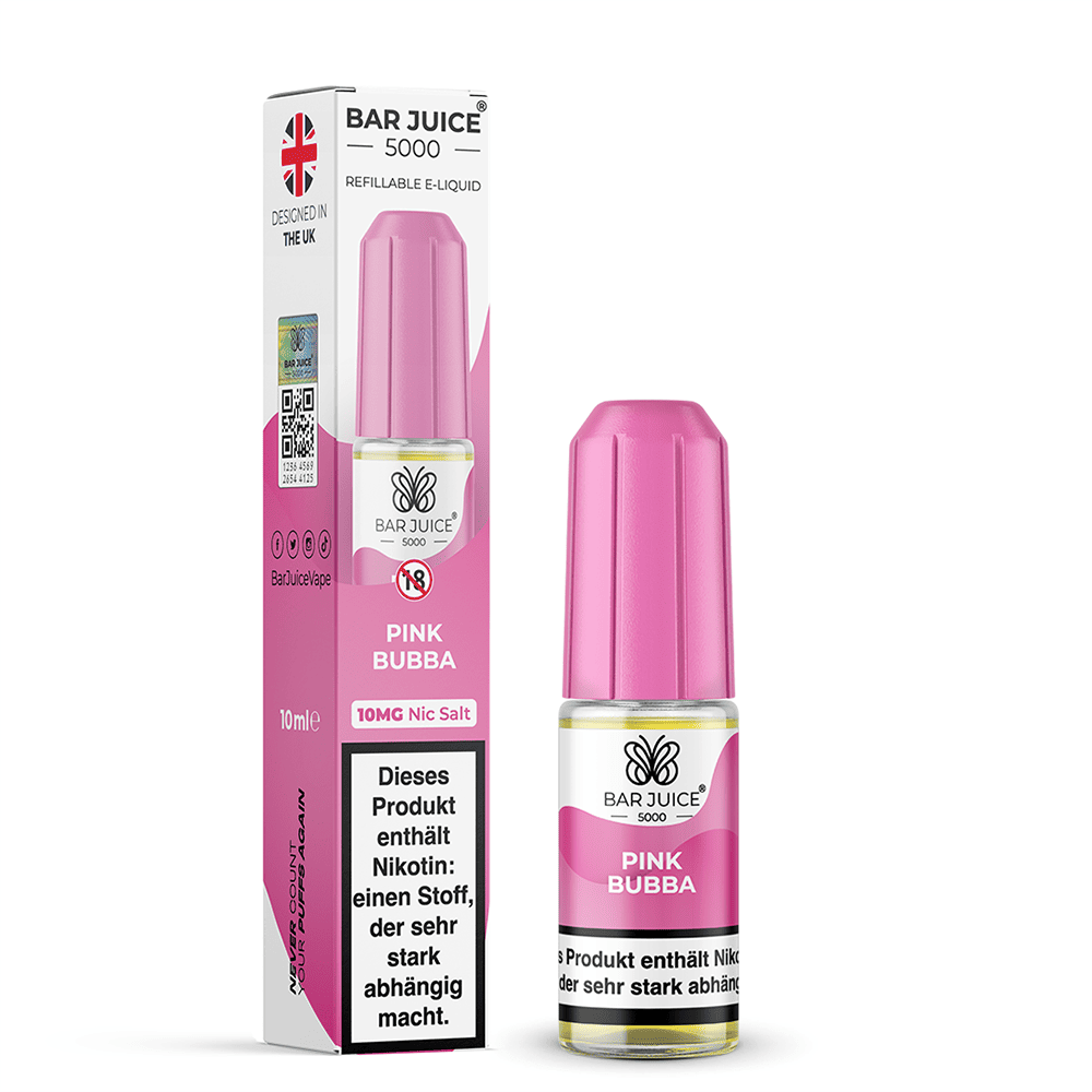 Bar Juice Nikotinsalz Pink Bubba Liquid