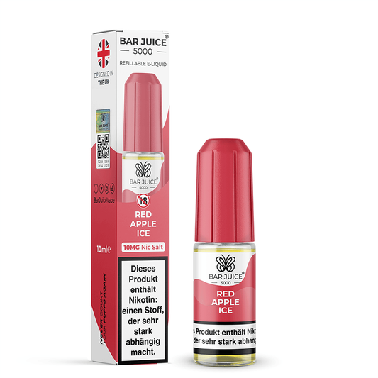 Bar Juice Nikotinsalz Red Apple Ice Liquid