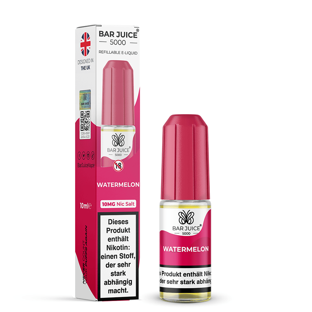 Bar Juice Nikotinsalz Watermelon Liquid