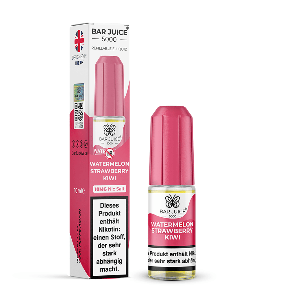 Bar Juice Nikotinsalz Watermelon Strawberry Kiwi Liquid