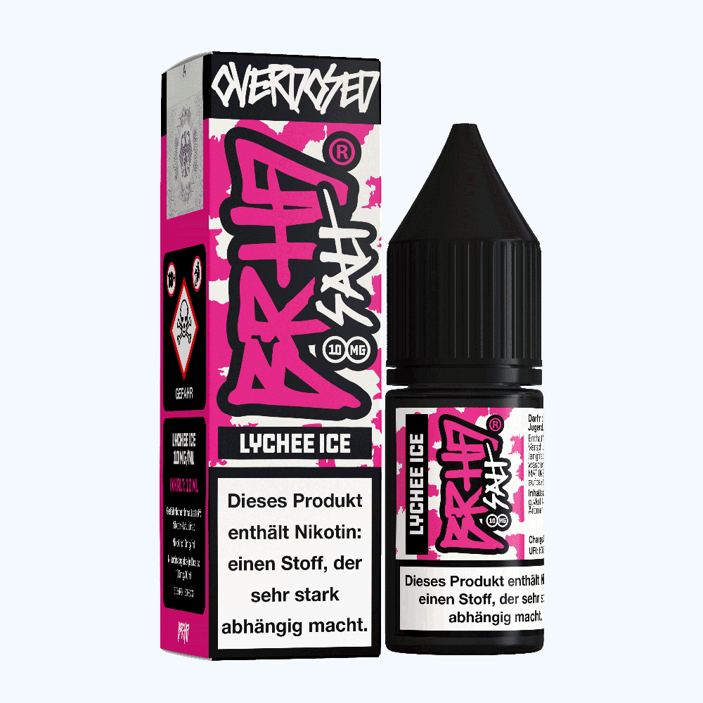 BRHD Barehead Nikotinsalz Lychee Ice Liquid 10ml