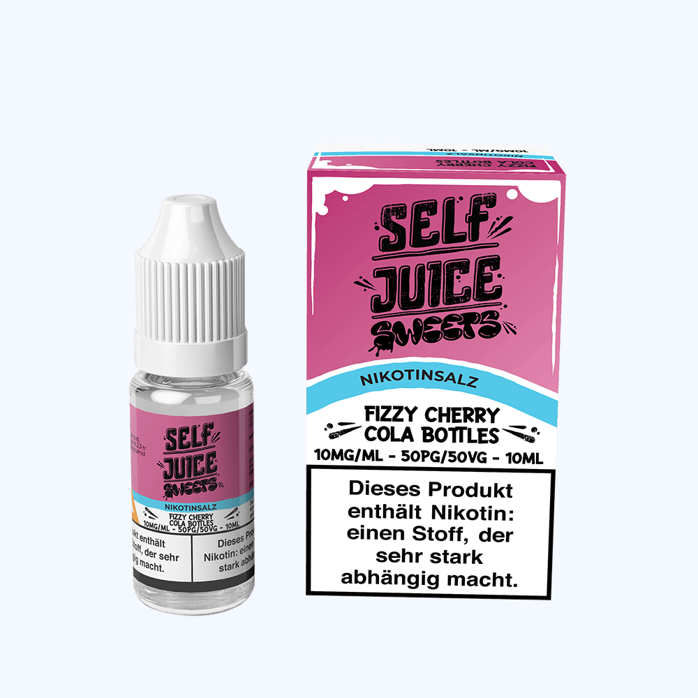 Liquid Fizzy Cherry Cola Bottles - Self Juice Nikotinsalz