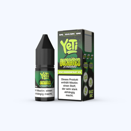 Liquid Kiwi Passionsfruit Ice - Yeti Overdosed Nikotinsalz 10mg