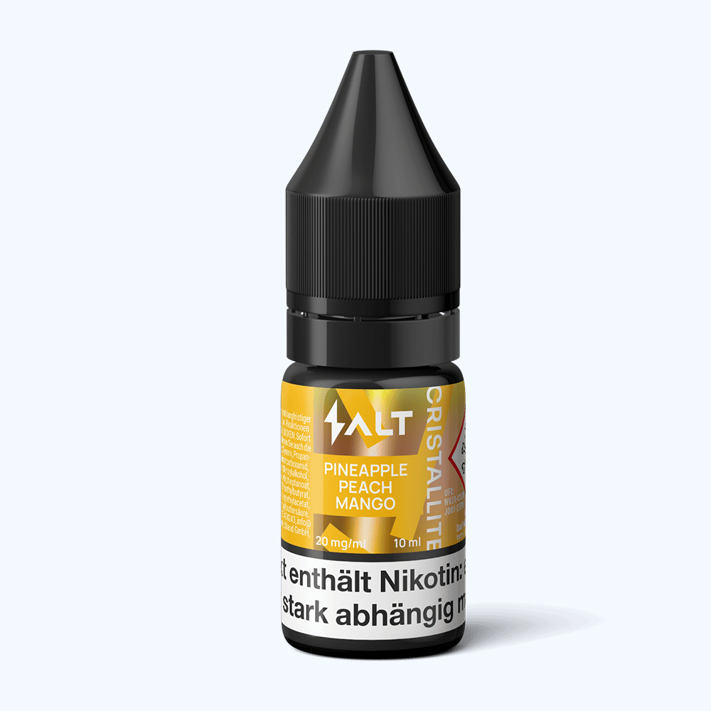 SALT Cristallite Nikotinsalz Pineapple Peach Mango 10ml 20mg