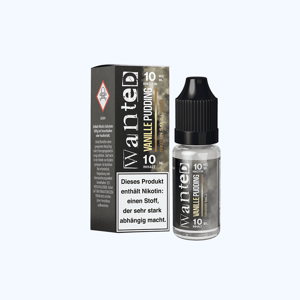 Liquid Vanillepudding - Wanted Overdosed Nikotinsalz